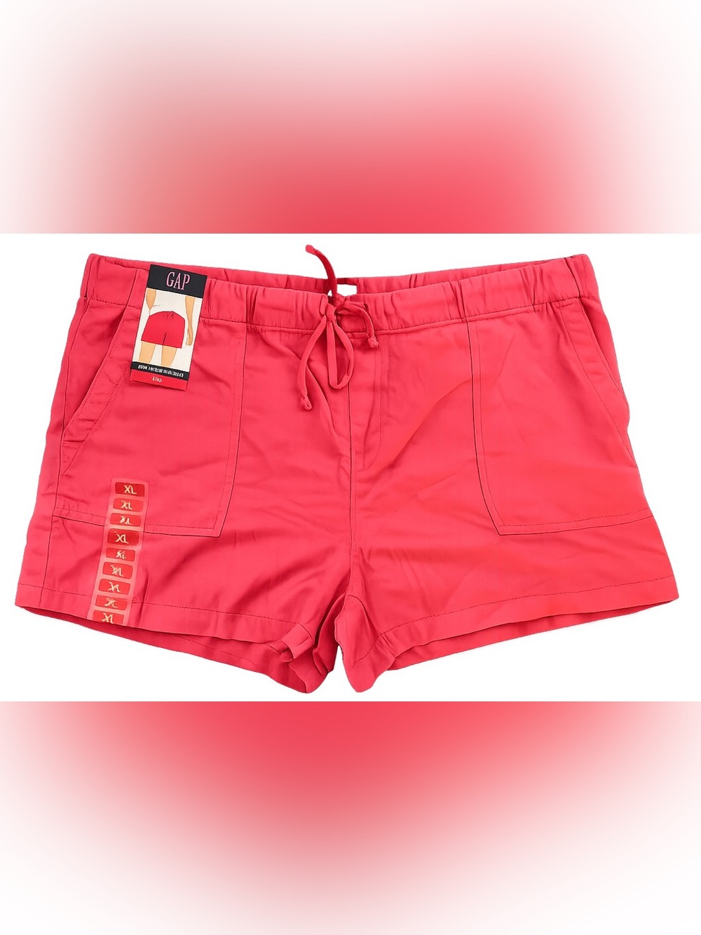 GAP Women’s Coral Pull On Drawstring Casual Shorts